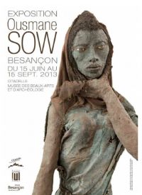 Exposition Ousmane Sow, Les Petits Noubas. Du 15 juin au 15 septembre 2013 à Besancon. Doubs. 